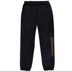 Bravest Studios Black Collegiate Lettering Sweatpants Mens XL - New!